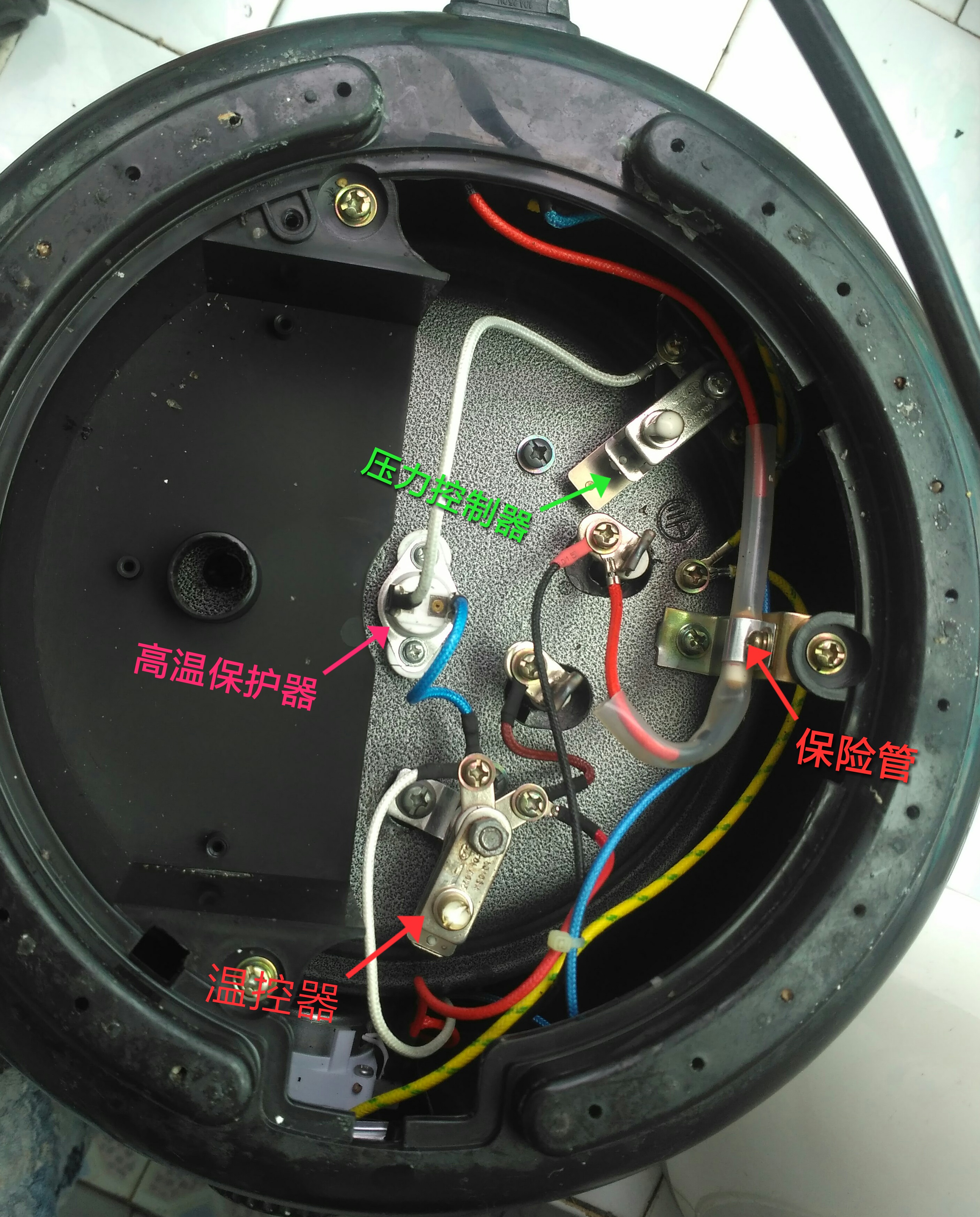 家电维修全智能电压力锅,修电器没有电烙铁怎么办
