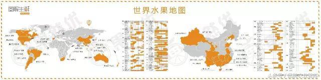 2018世界水果地图来了！蓝莓等超级水果推动全球水果贸易