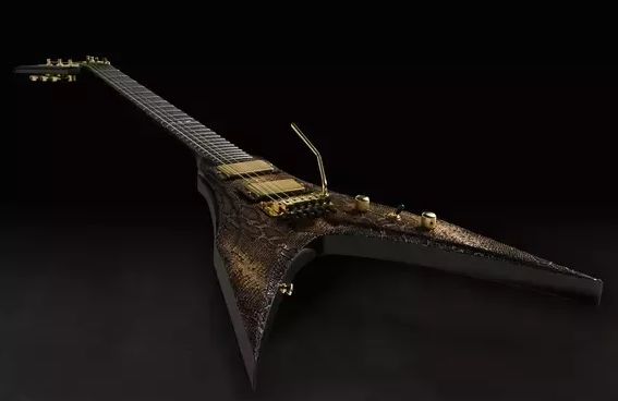 最惊艳花样的电吉他,花里胡哨的电吉他