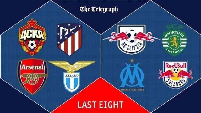 2021欧联杯8强战对阵出炉,欧联杯8强全部出炉视频