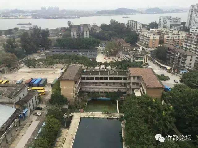 江门市甘化厂地下防空洞,1959年江门甘化厂的原貌