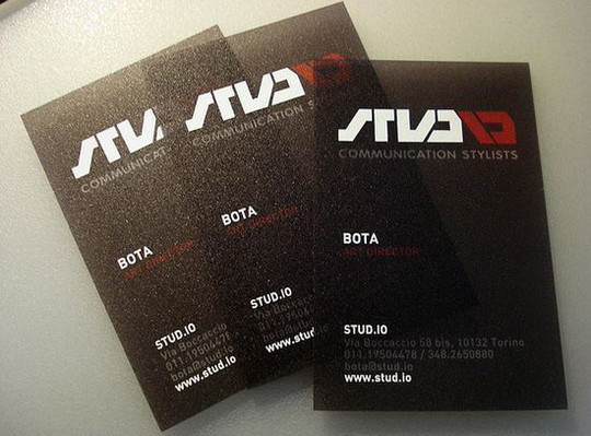 名片创意设计案例,亚克力透明名片效果图