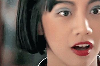 李小璐双眼皮褶,被美颜坑惨的明星