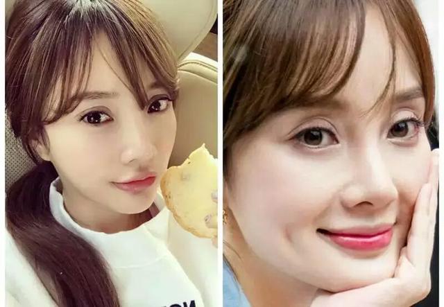 李小璐双眼皮褶,被美颜坑惨的明星