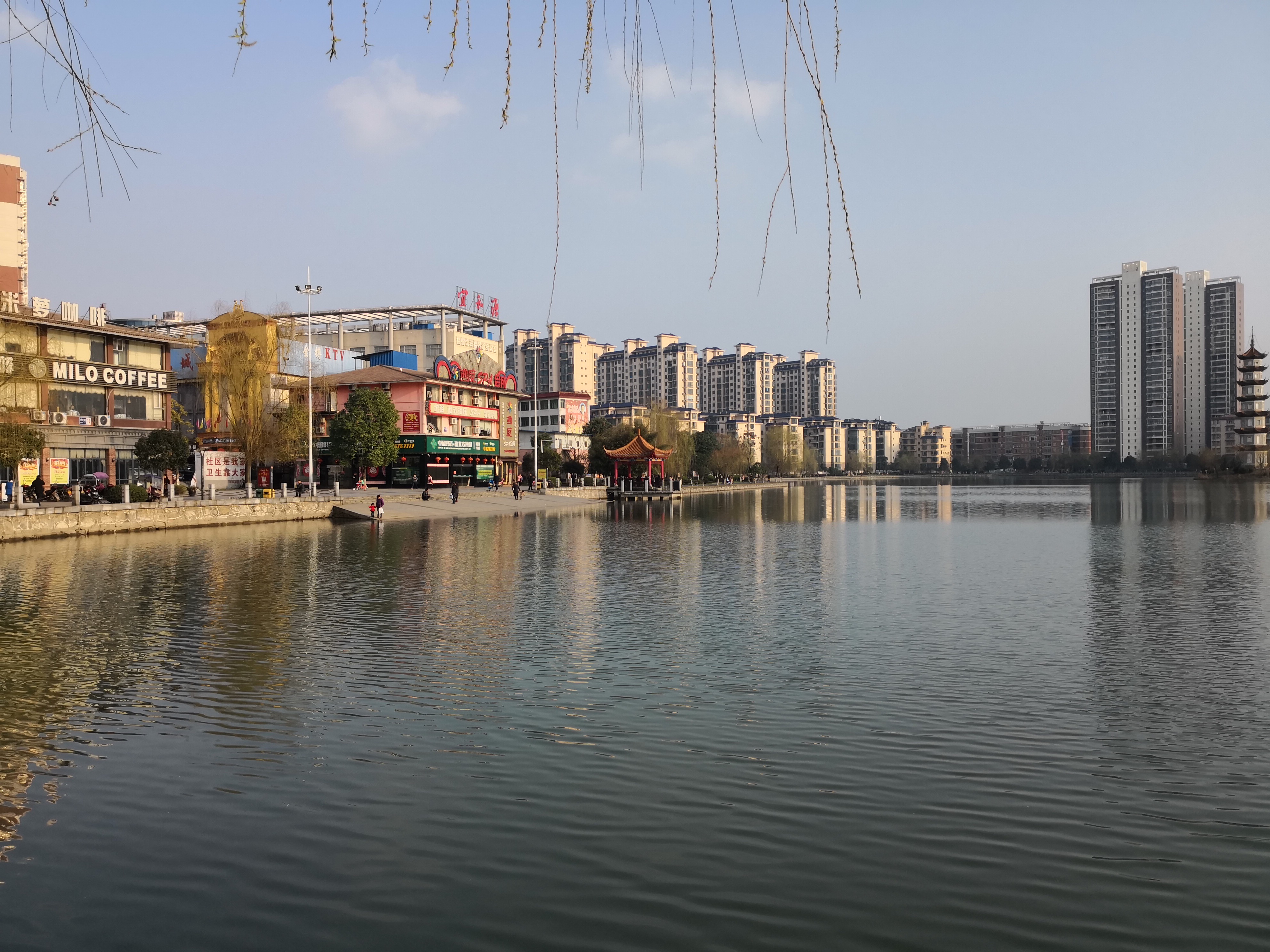 南县洞庭之心夜市,南县洞庭之心