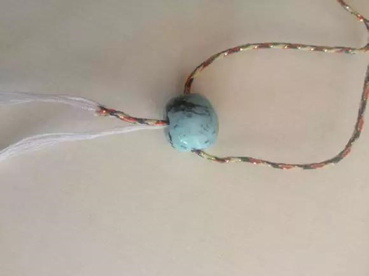 diy串珠手工手链编绳教程,手工编绳可穿珠半成品项链