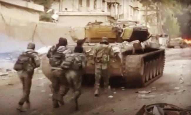 叙利亚东古塔战役,东古塔战斗实拍