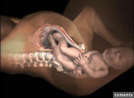 震撼分娩瞬间,分娩过程震撼