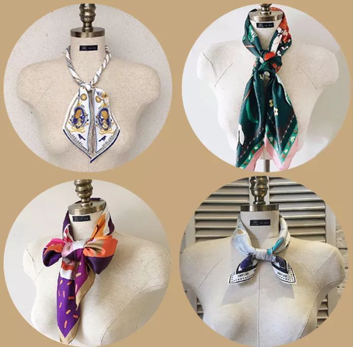 丝巾网红款女款,网红系丝巾