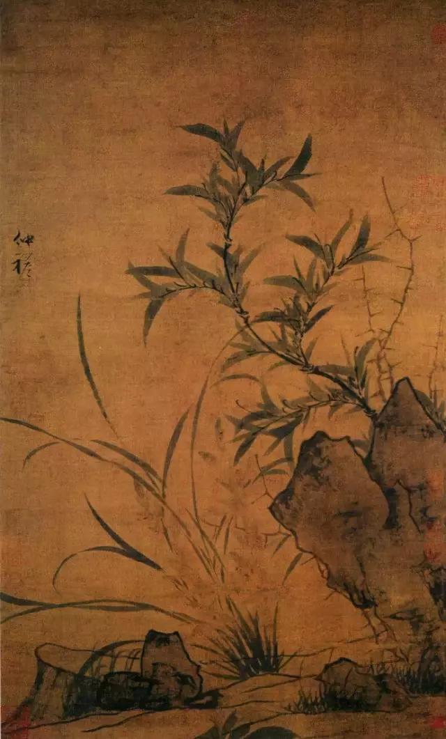 鉴赏历代名家画兰花30幅中国画,历代名家兰花作品