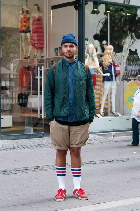 流行白袜仔，男装白袜穿搭技巧