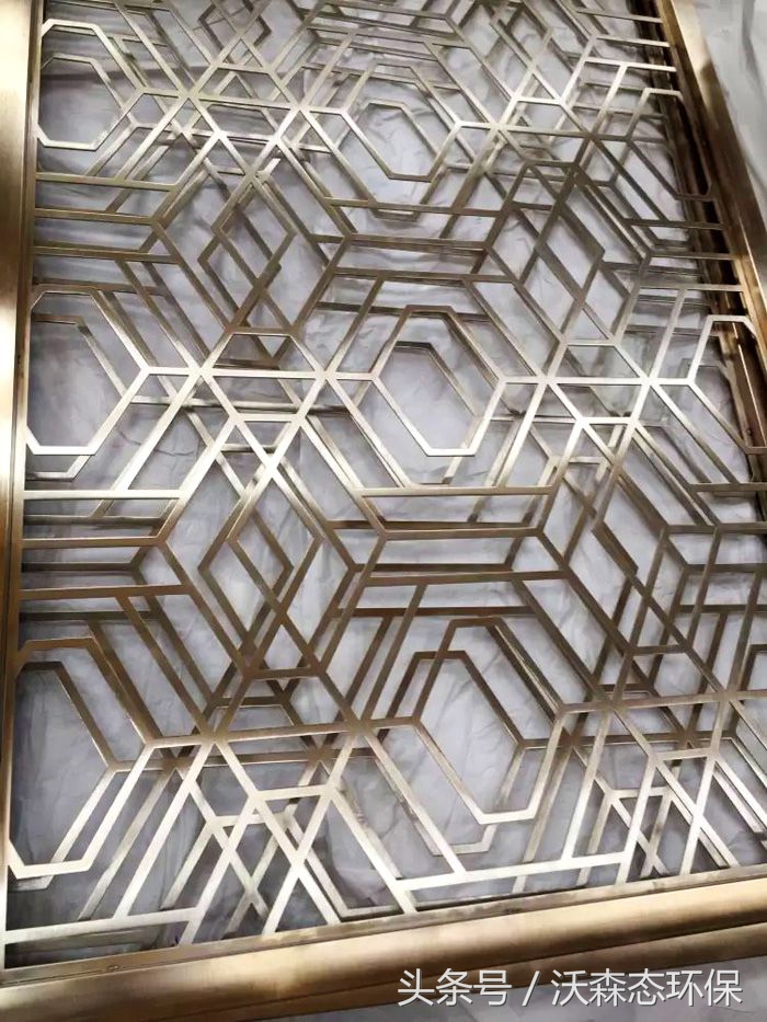 菠萝格庭院图片,菠萝格屏风效果图大全