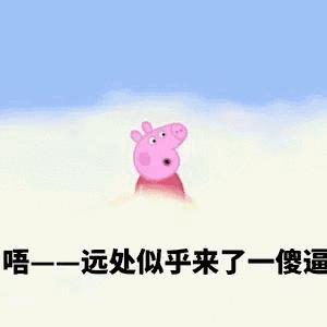 小猪佩奇棒棒哒可爱表情包,小猪佩奇怎么画沙雕表情包