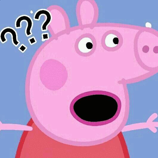 小猪佩奇棒棒哒可爱表情包,小猪佩奇怎么画沙雕表情包
