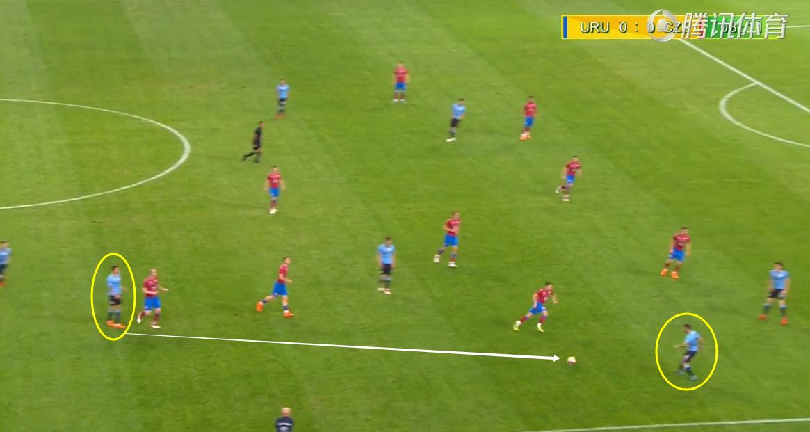 中国杯上倒钩的新疆球员,卡瓦尼单刀弧线球