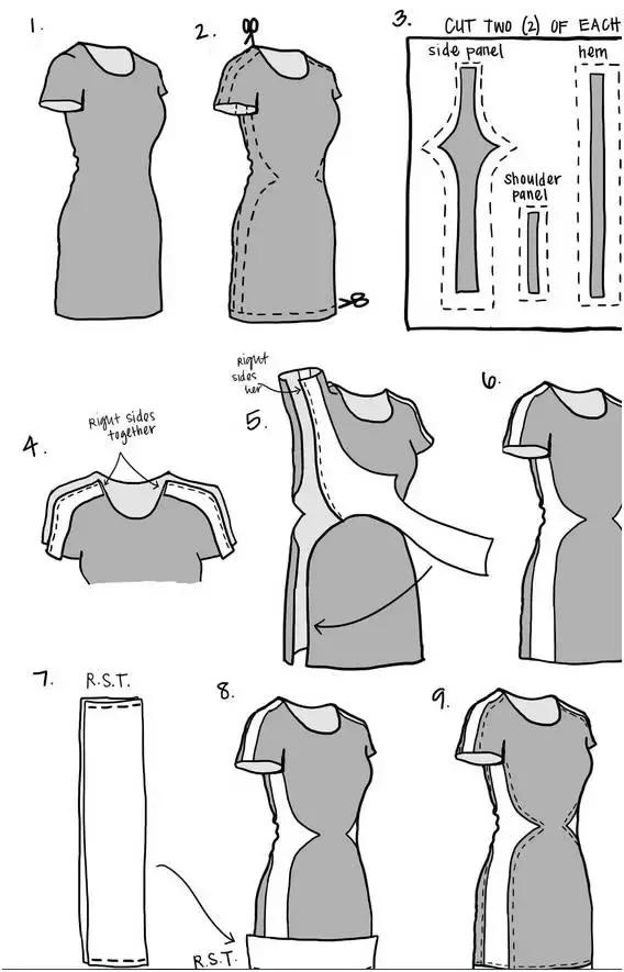 衣服太窄太短怎样改才更好看,衣服太窄了能改宽点吗