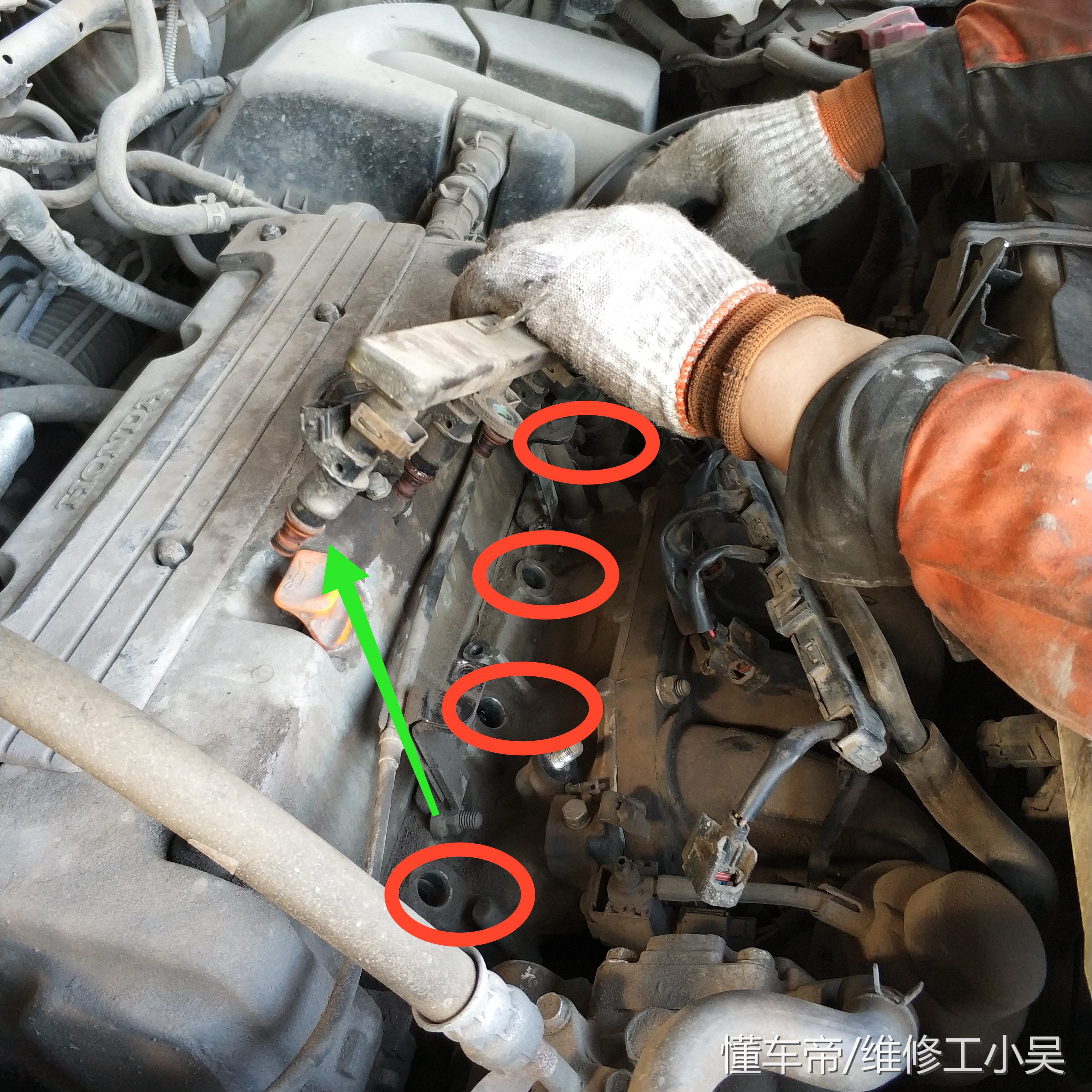 本田1.5t喷油嘴清洗,本田缤智喷油嘴清洗