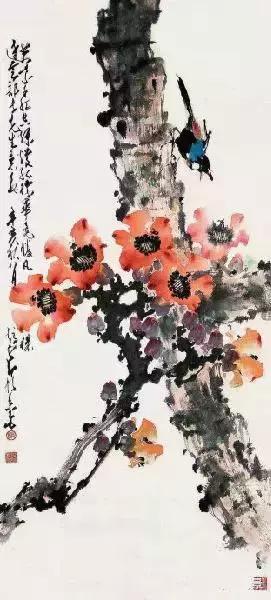 赵少昂花鸟鱼虫图片,中国花鸟大师赵少昂