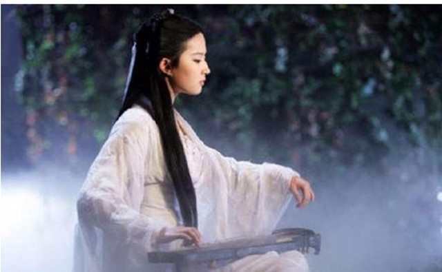 赵丽颖古装弹琴高清图,赵丽颖弹琴片段