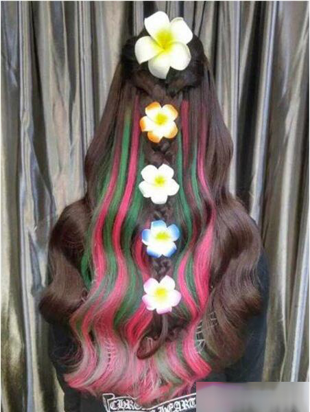 最美发型2020中短发直发,2020最美造型编发