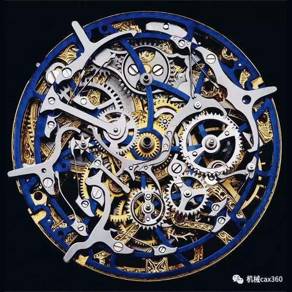 机械手表的机械之美,纯手工精密打造机械手表