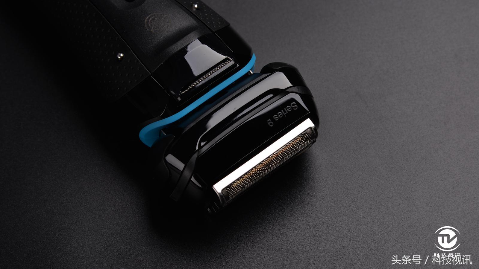 博朗braun全身水洗时尚剃须刀,博朗剃须刀9系上脸测评