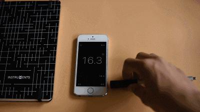 这支能射出激光的笔，可测量所有物体的尺寸！