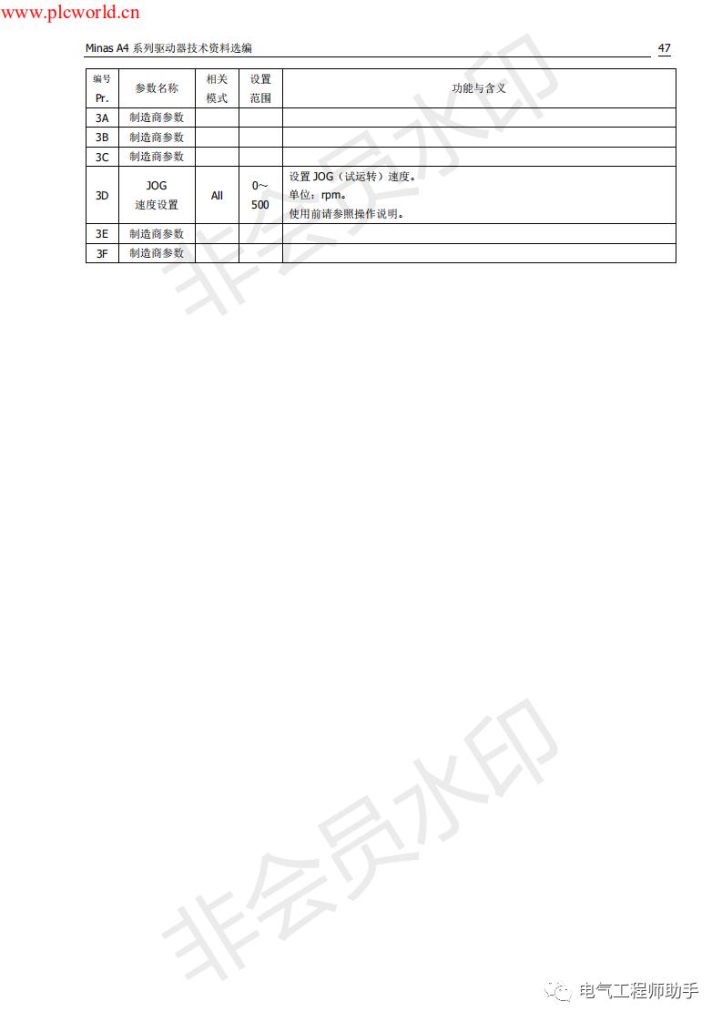松下a4伺服进入jog模式,松下a4伺服怎么接线
