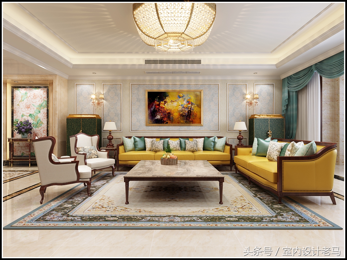 振兴湖境臻园140装修效果图,泰丰观湖两室两厅装修效果