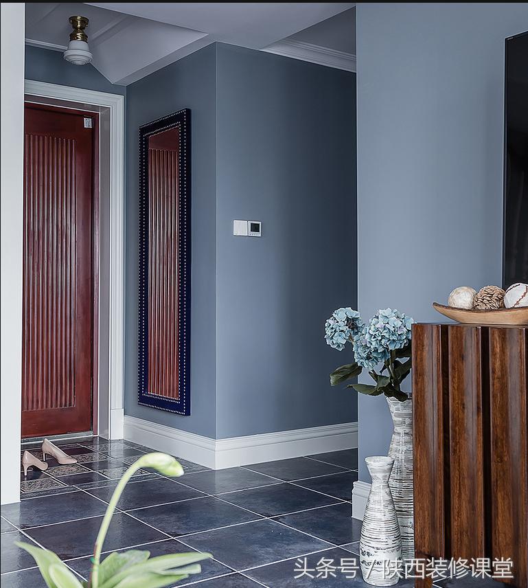 280平轻奢美式,120平美式轻奢风高级蓝灰