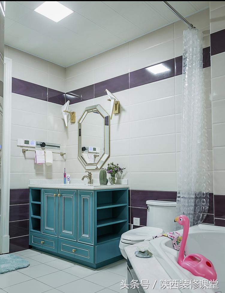 280平轻奢美式,120平美式轻奢风高级蓝灰