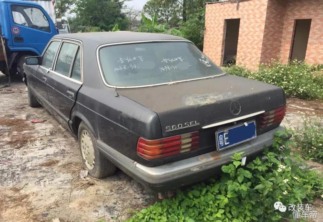 当年价值百万的凌志LS400被黄标报废，场面真是太残忍了！