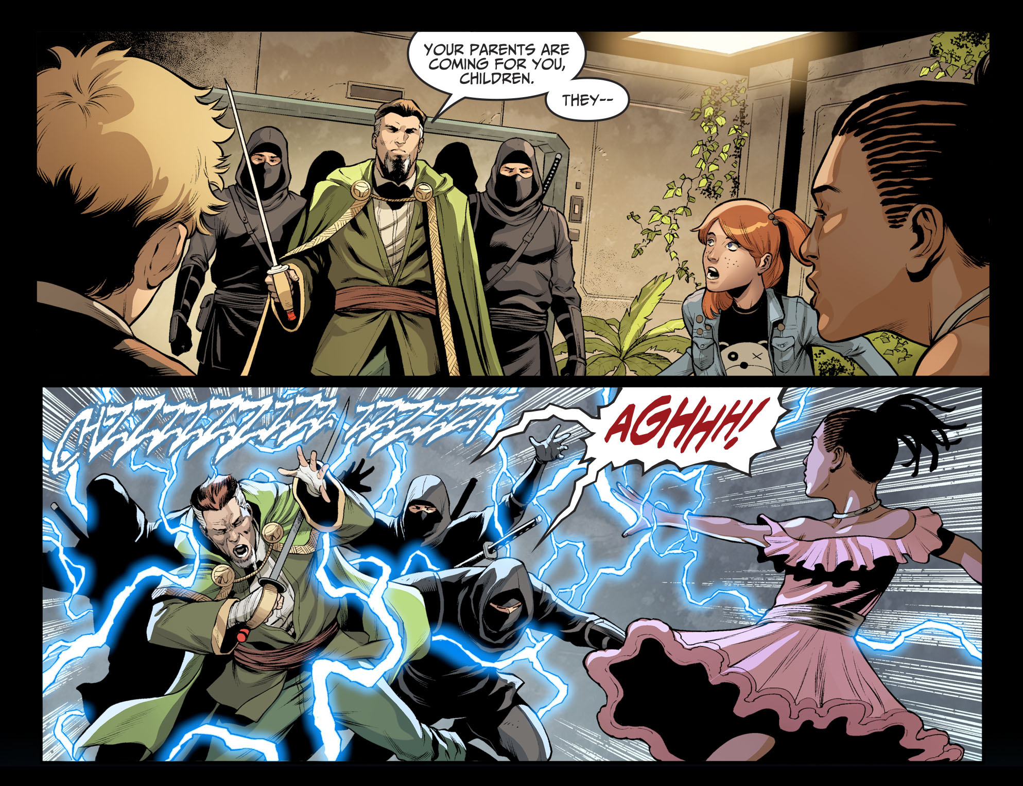 不义联盟神奇女侠大结局,不义联盟2女孩被小丑电死