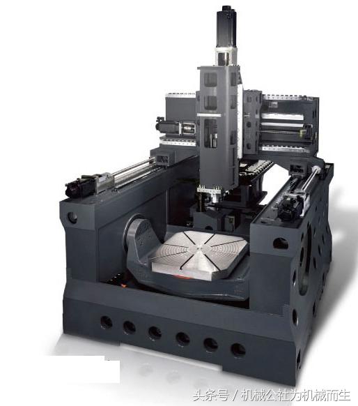 数控旋转工作台,卧加式加工中心工作台旋转