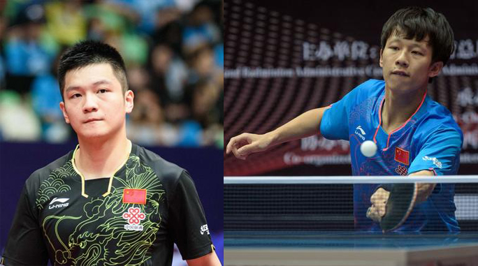 世界第一樊振东的气场有多大,林高远vs樊振东亚洲杯2017完整版