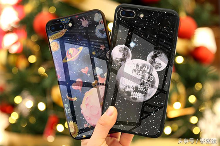 手握透明如钻石，玻璃手机壳给你高级美