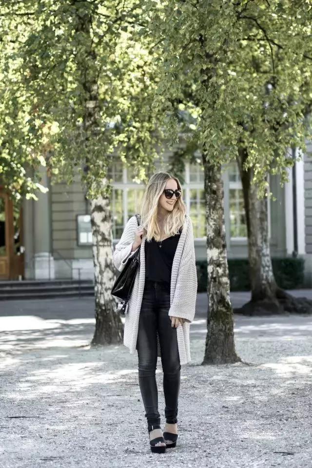 百搭针织衫这个季节很实穿,青春少女上衣针织衫春韩版