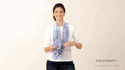 丝巾怎样系才好看？系法好胜过买几百件配饰