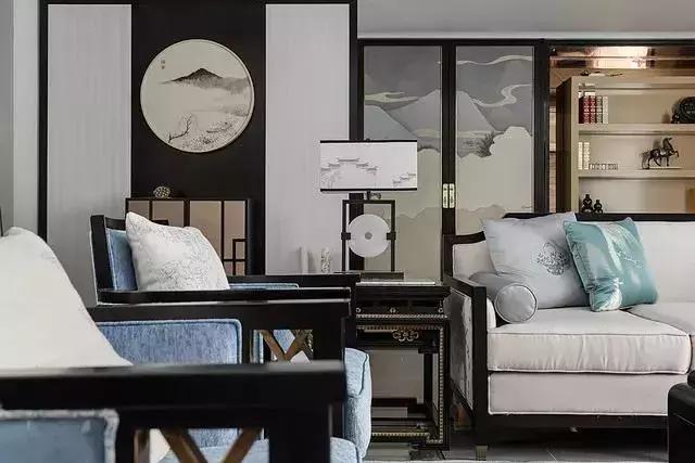 国风古韵中式风格豪宅装修,家居中式设计轻奢