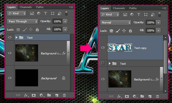 ps特殊文字效果的制作,ps怎么设置文字立体发光效果