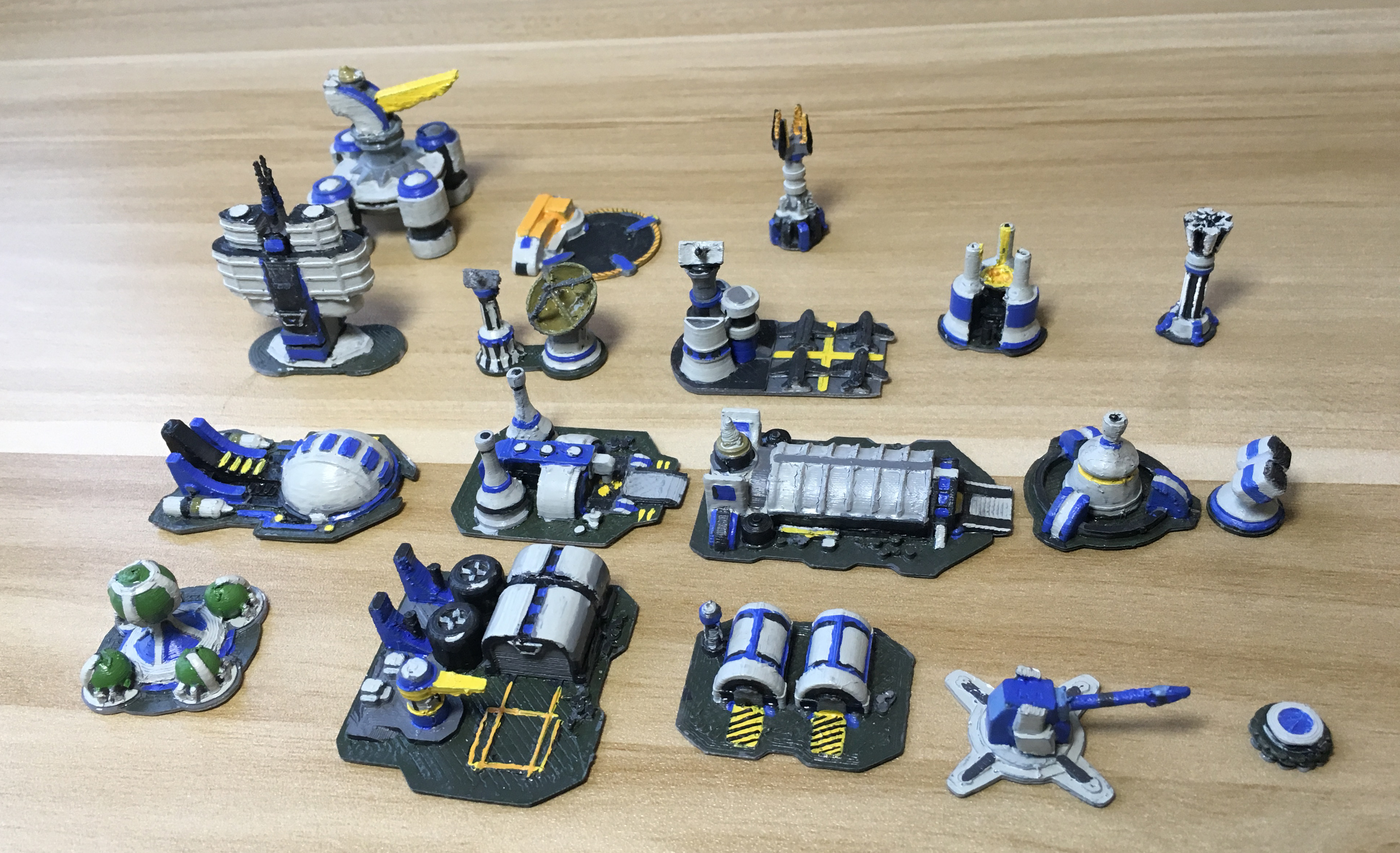 红色警戒各阵营的模型,红色警戒的高清建模