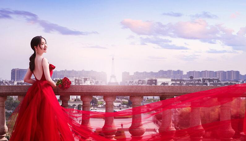 杭州婚纱照拍照圣地秋天,杭州拍婚纱照哪家性价比高