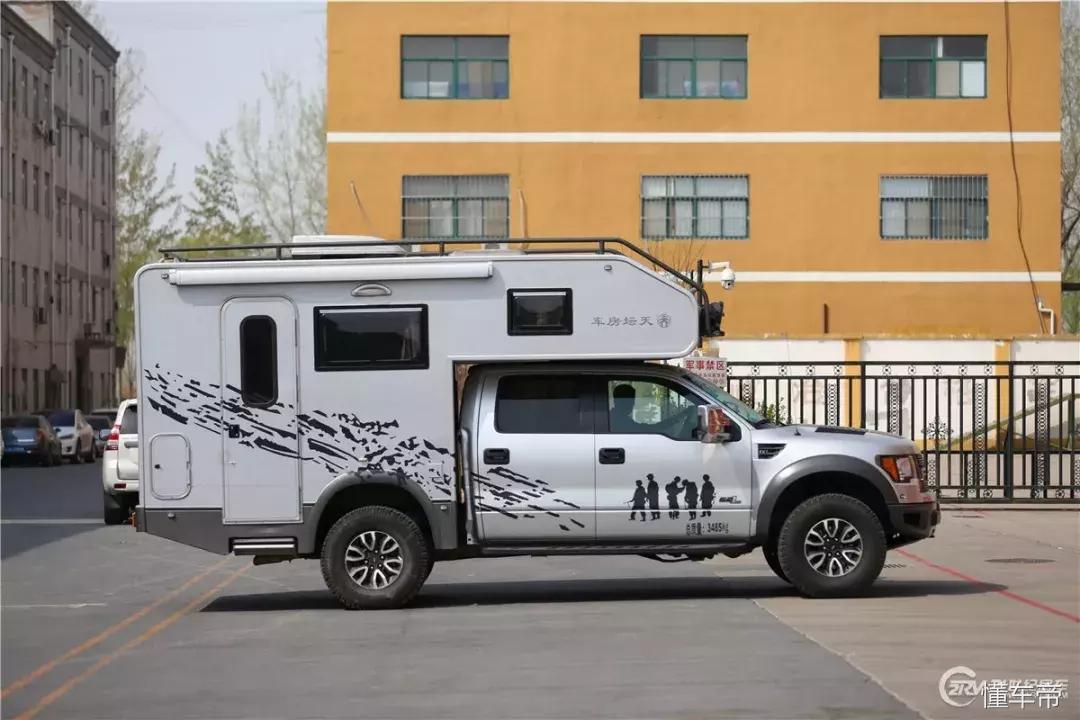福特全新皮卡房车,福特越野皮卡房车