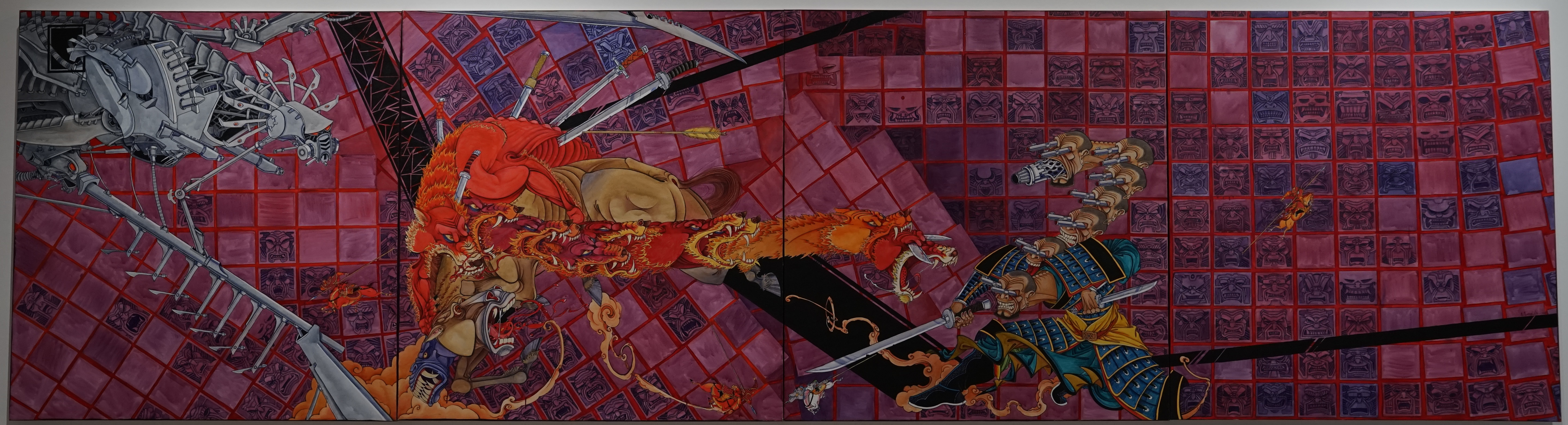 当代蒙古艺术：机械漫画潮流气质，让你意想不到！|张小玉