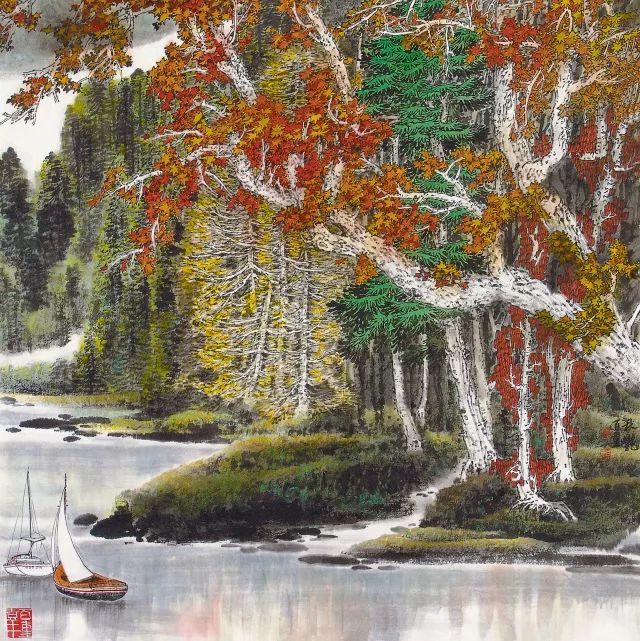 郑百重画家,郑百重山水画讲堂全集