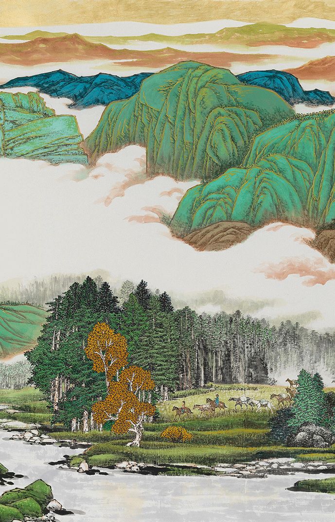 郑百重画家,郑百重山水画讲堂全集