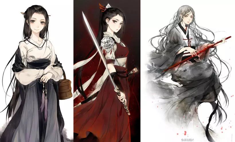 画师溪初阳关：创作的初心来自女神—伊吹五月