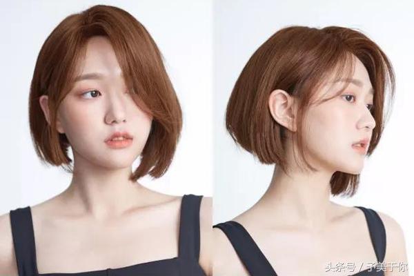 2019流行韩式女士短发,今年流行的短发韩式