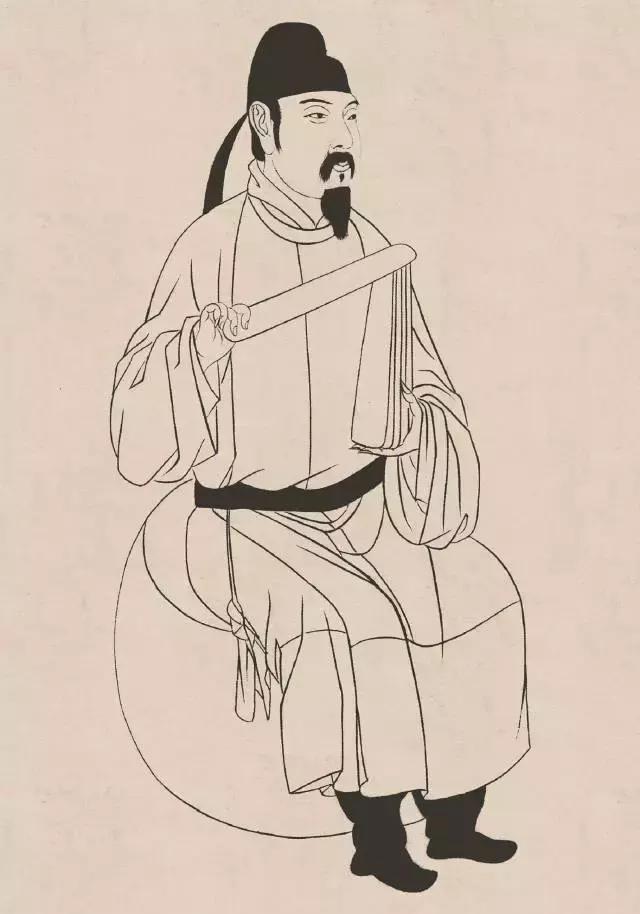 传统人物白描手稿,古代白描人物集锦