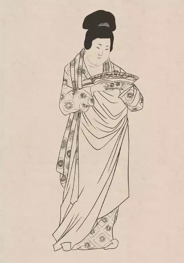 传统人物白描手稿,古代白描人物集锦